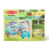 Melissa & Doug samolepky opakovaně použitelné s podložkou - svět zvířat