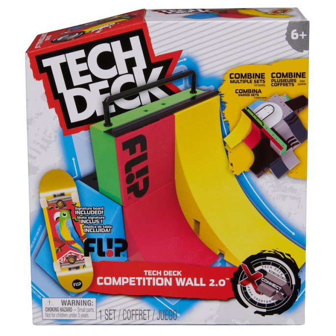 Tech Deck Xconnect skatepark Mafia Competition Wall Flip