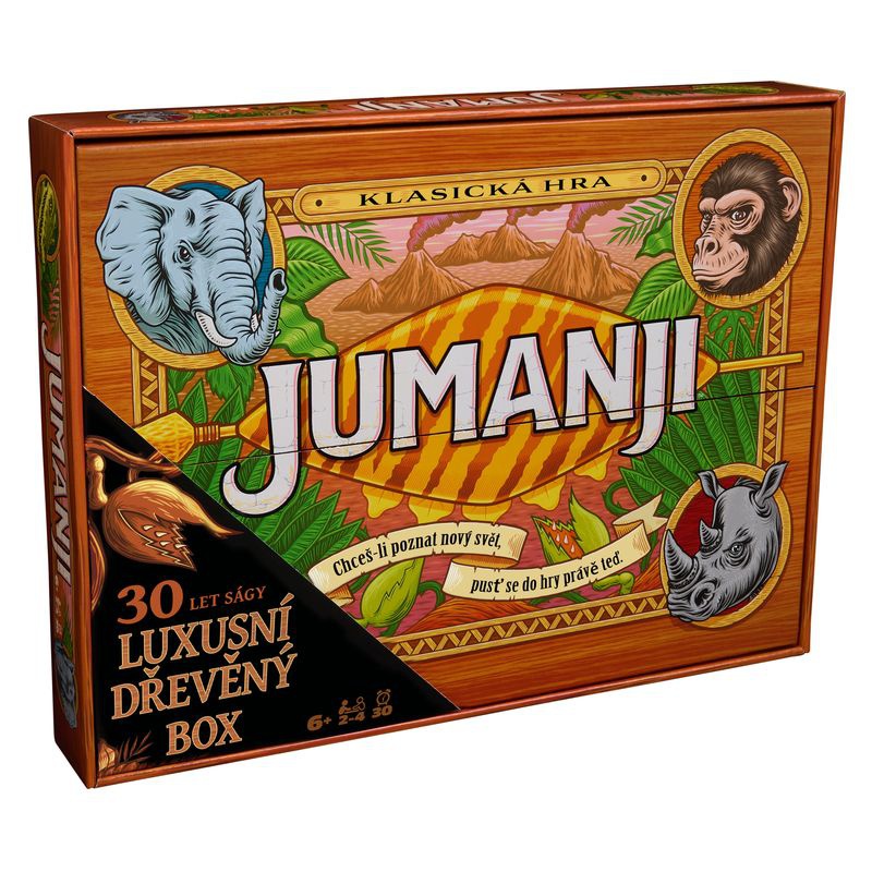 Spin Master Games Jumanji dřevěná edice