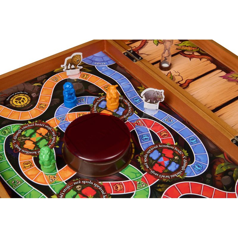 Spin Master Games Jumanji dřevěná edice
