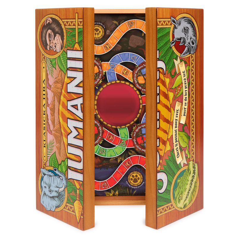 Spin Master Games Jumanji dřevěná edice