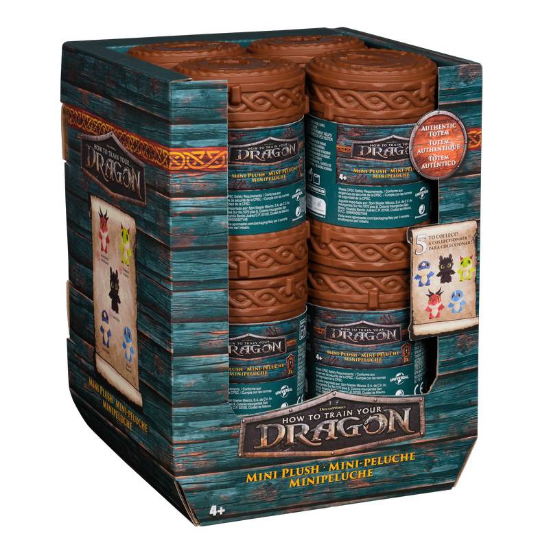 AKCE 3+1 zdarma: Jak vycvičit draka - 4 plyšoví draci v sudu za cenu 3