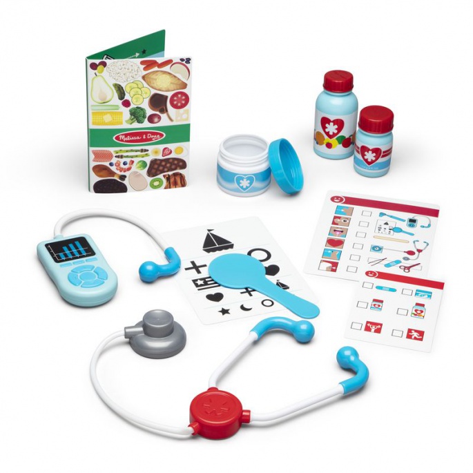 Výhodný set: Melissa & Doug hra na doktora + hra na veterináře