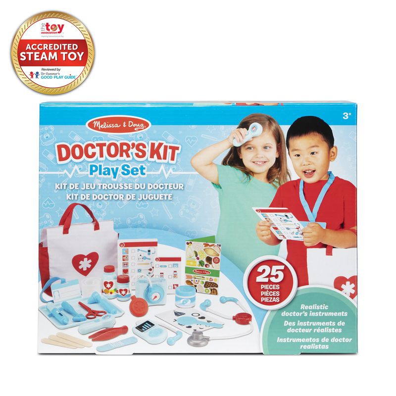 AKCE: Melissa & Doug hra na doktora + WOW kouzlení vodou pohádky ZDARMA