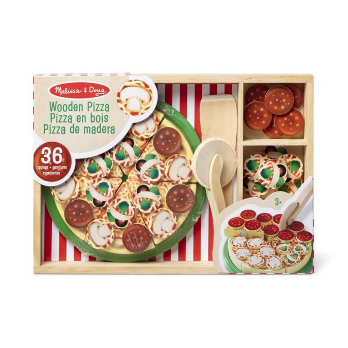 AKCE: Melissa & Doug pizza party set + Water WOW kouzlení vodou pohádky ZDARMA