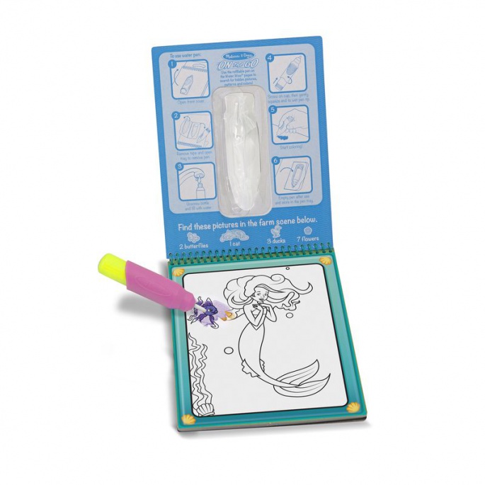 AKCE: Melissa & Doug pizza party set + Water WOW kouzlení vodou pohádky ZDARMA