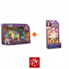 Výhodný set: Unicorn Academy malá stáj s Ava a Leaf měnícím barvy + náhrdelník s prstenem