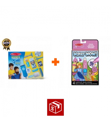 AKCE: Melissa & Doug hra na holiče + Water WOW kouzlení vodou pohádky ZDARMA