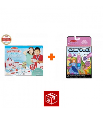 AKCE: Melissa & Doug hra na doktora + WOW kouzlení vodou pohádky ZDARMA