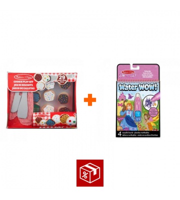 AKCE: Melissa & Doug pečení koláčků set + Water WOW kouzlení vodou pohádky ZDARMA