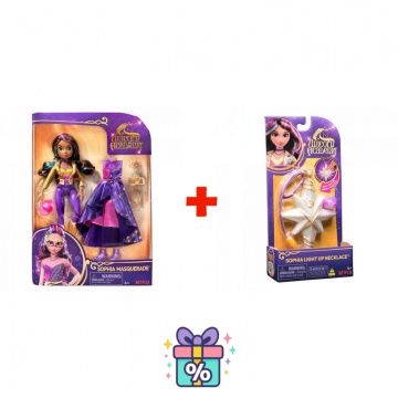 Výhodný set: Unicorn Academy deluxe panenka Sophia 24 cm + náhrdelník s prstenem
