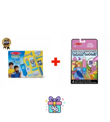 AKCE: Melissa & Doug hra na holiče + Water WOW kouzlení vodou pohádky ZDARMA