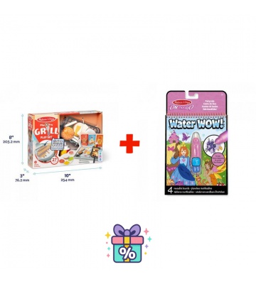 AKCE: Melissa & Doug Water WOW kouzlení vodou grilování + kouzlení vodou pohádky ZDARMA