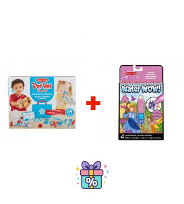 AKCE: Melissa & Doug hra na veterináře + WOW kouzlení vodou pohádky ZDARMA