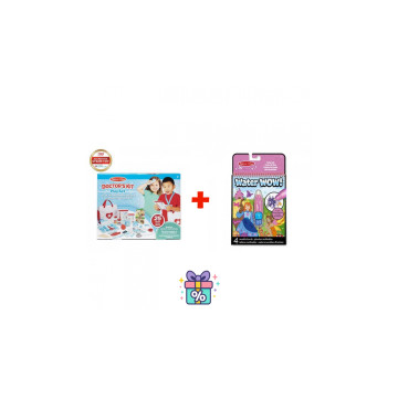 AKCE: Melissa & Doug hra na doktora + WOW kouzlení vodou pohádky ZDARMA