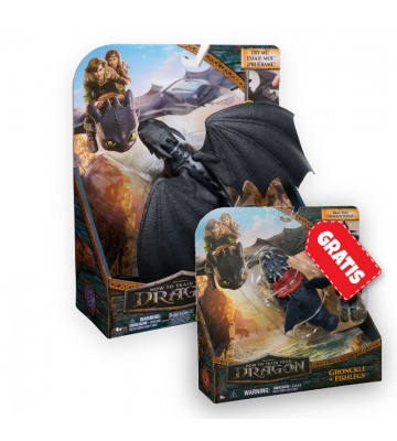 AKCE: Jak vycvičit draka Bezzubka vydávající zvuky + Garvan a Rybinoha ZDARMA