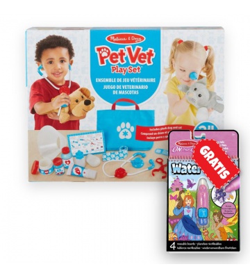 AKCE: Melissa & Doug hra na veterináře + WOW kouzlení vodou pohádky ZDARMA