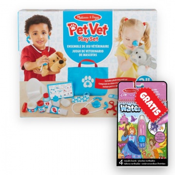 AKCE: Melissa & Doug hra na veterináře + WOW kouzlení vodou pohádky ZDARMA