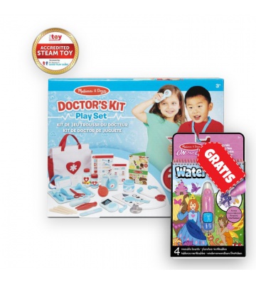AKCE: Melissa & Doug hra na doktora + WOW kouzlení vodou pohádky ZDARMA