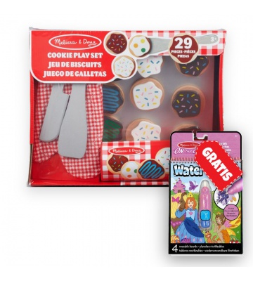 AKCE: Melissa & Doug pečení koláčků set + Water WOW kouzlení vodou pohádky ZDARMA