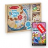 AKCE: Melissa & Doug narozeninový dort set + Water WOW kouzlení vodou pohádky ZDARMA