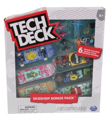 Tech Deck skateshop 6ks s příslušenstvím Almost