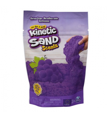 Kinetic Sand balení s ovocnými vůněmi hrozny