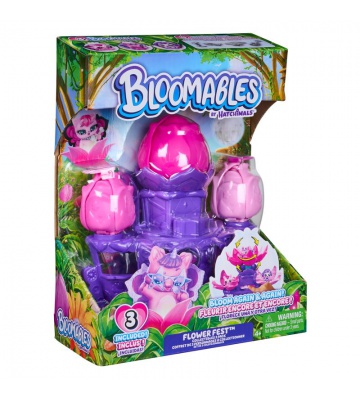 Hatchimals Bloomables květinová hrací sada 3 figurky