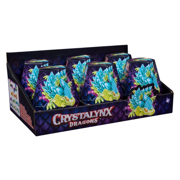 CrystaLynx Dragons ohebný drak 22 cm
