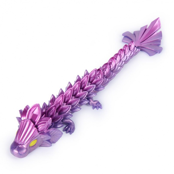 CrystaLynx Dragons ohebný drak 22 cm