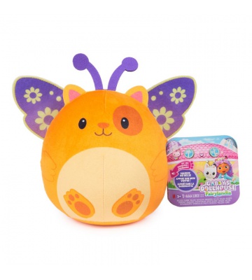 Gábinin kouzelný domek plyšový křečík oranžový se zvuky 14 cm