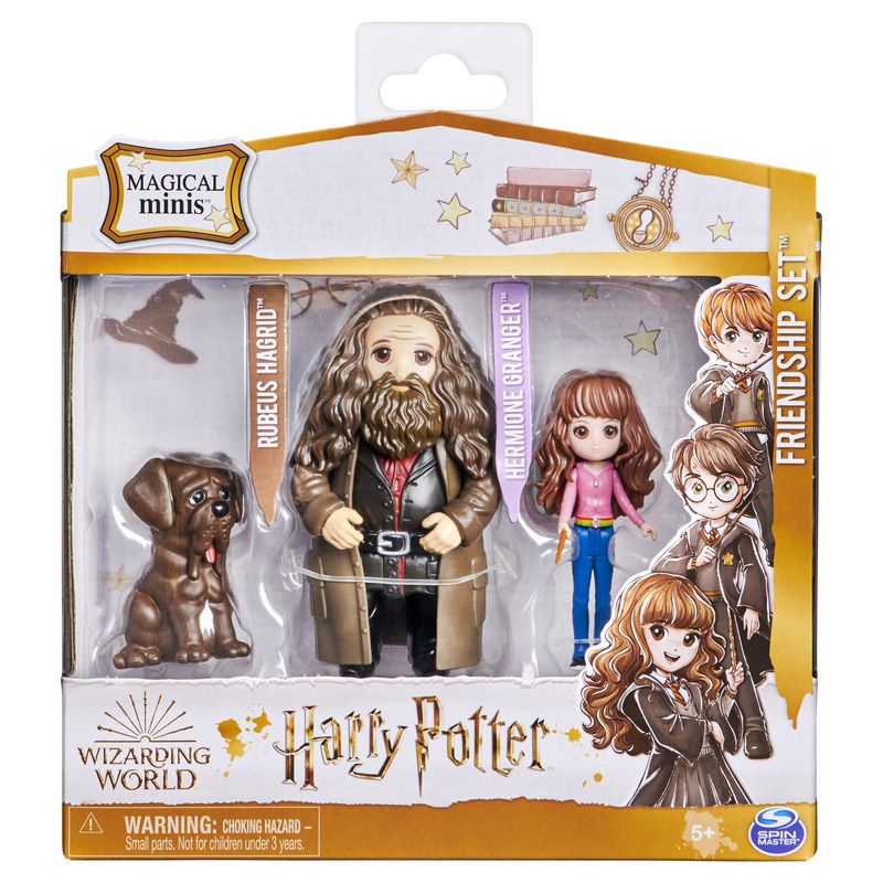 Harry Potter figurky Hagrid a Hermiona 8 cm
