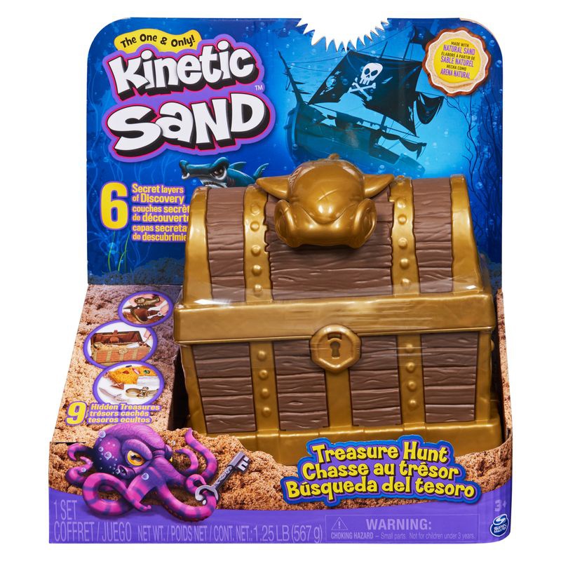 Kinetic Sand honba za pokladem