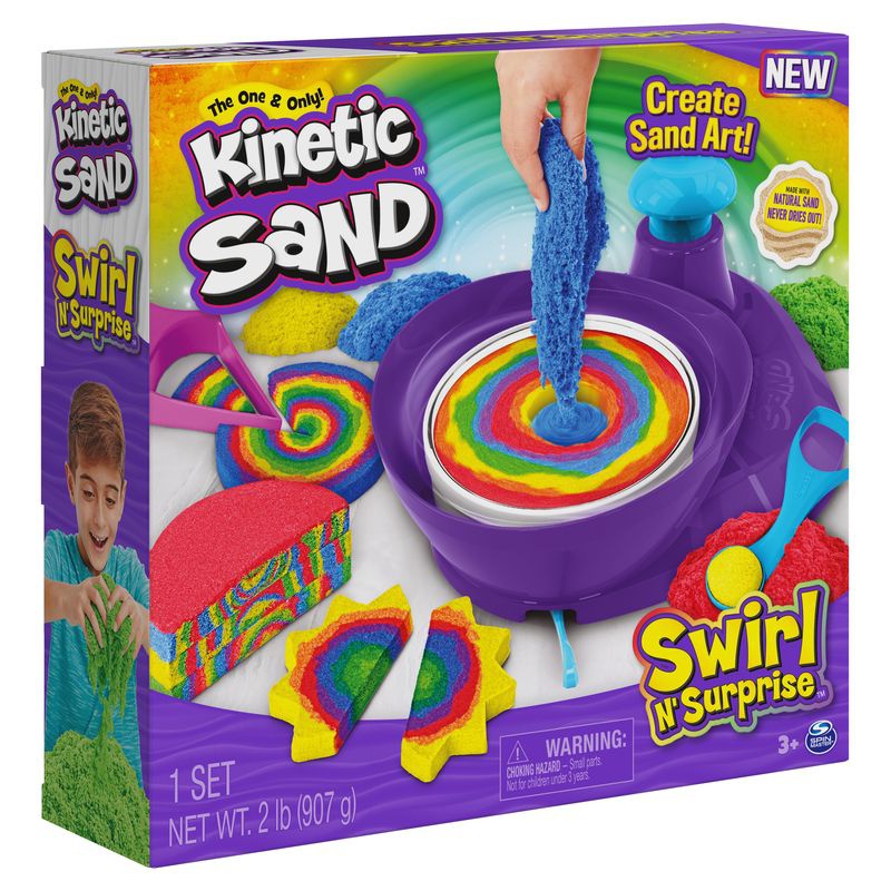Kinetic Sand duhový kolotoč