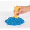 Kinetic Sand krabice tekutého písku s podložkou modrá