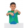 Kinetic Sand krabice tekutého písku s podložkou modrá