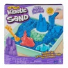 Kinetic Sand krabice tekutého písku s podložkou modrá