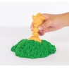 Kinetic Sand krabice tekutého písku s podložkou zelená