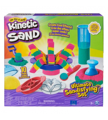Kinetic Sand ultimátní sada písku s nástroji
