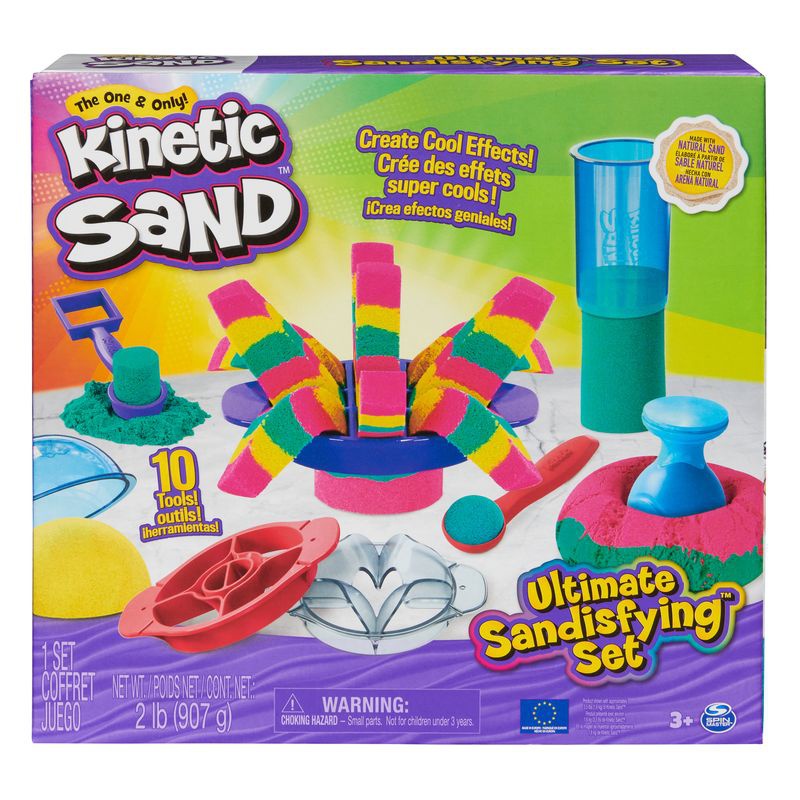 Kinetic Sand ultimátní sada písku s nástroji