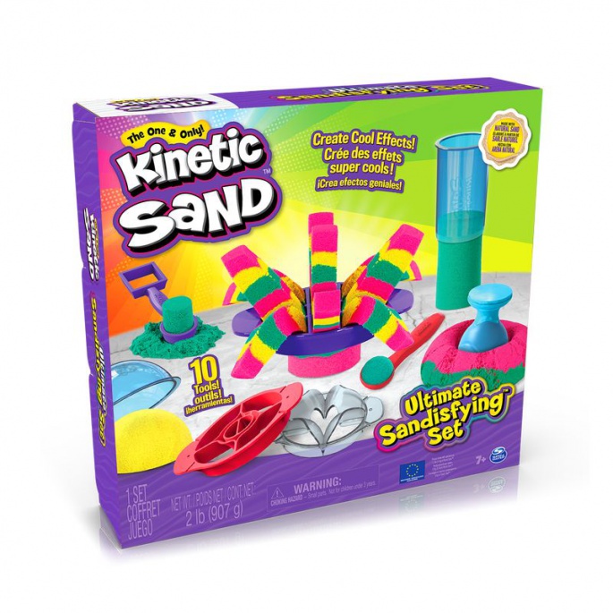 Kinetic Sand ultimátní sada písku s nástroji