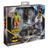 Batman s vozidlem a nepřítelem 10 cm