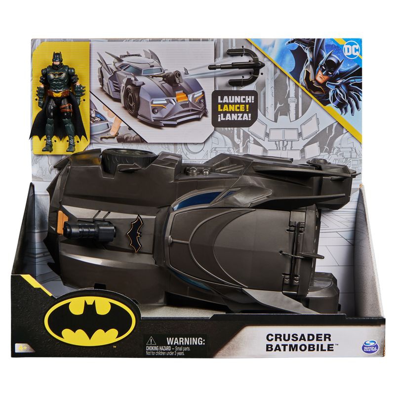 Batman Batmobile s figurkou 10 cm