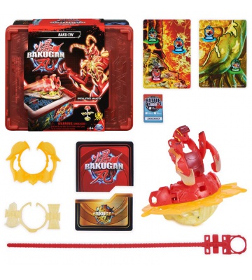 Bakugan sběratelská plechová krabice S6