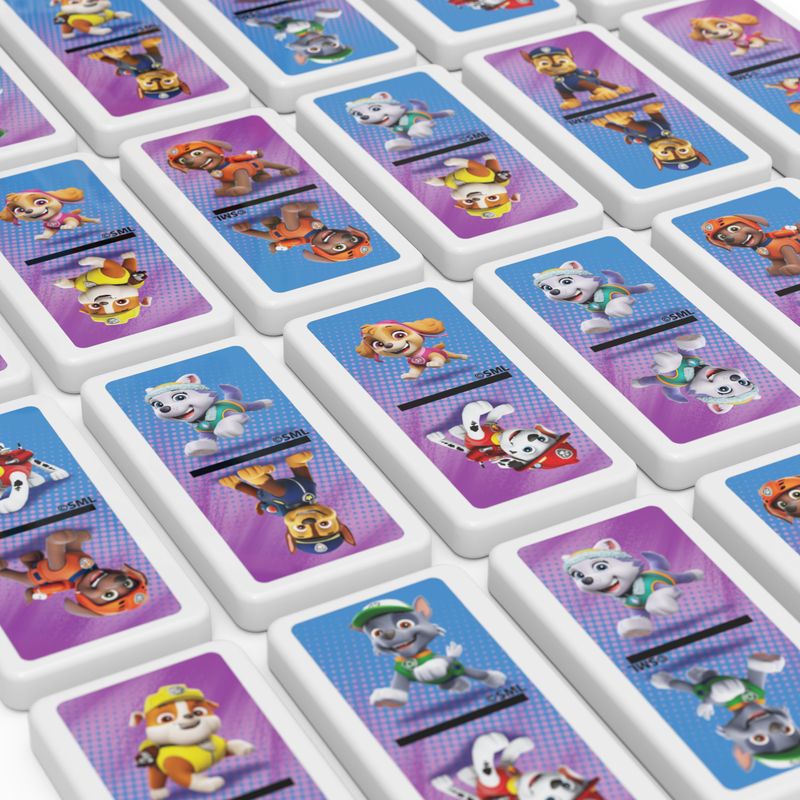 Spin Master Games Tlapková patrola domino v plechové krabičce