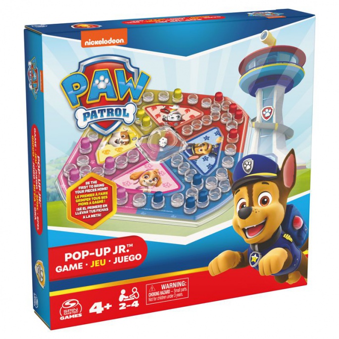 Spin Master Games Tlapková patrola Člověče nezlob se