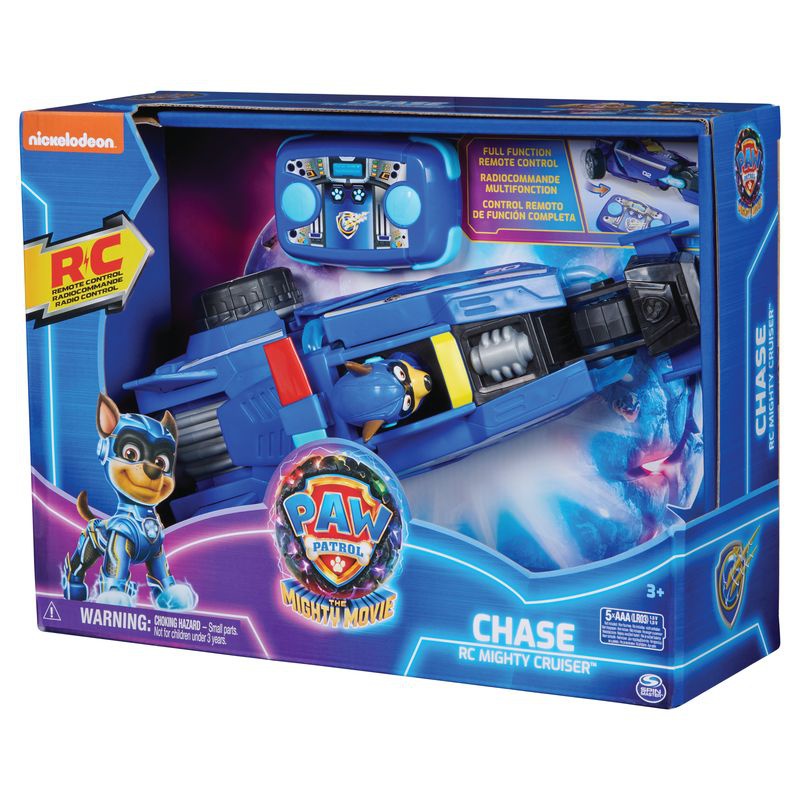 Tlapková patrola ve velkofilmu auto s figurkou Chase na dálkové ovládání