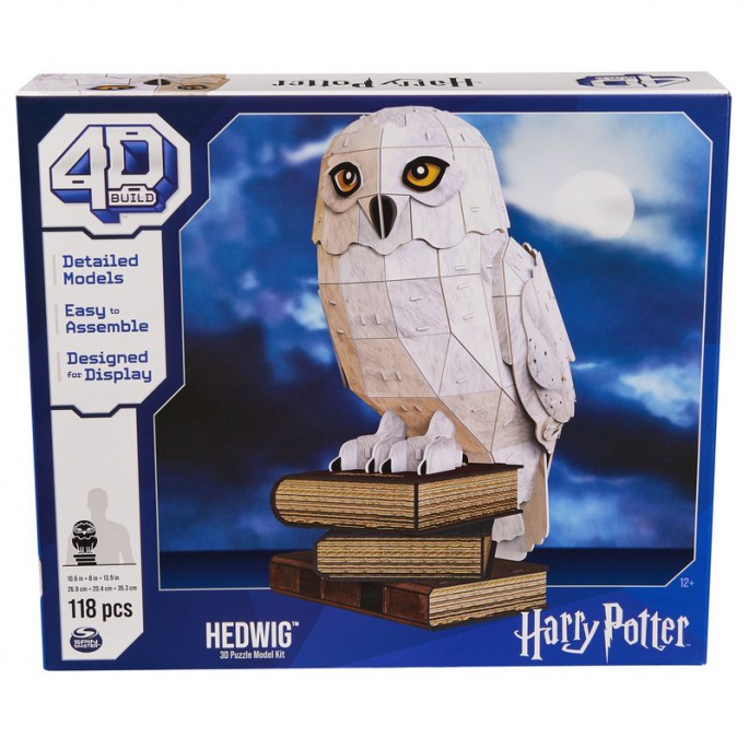 Puzzle Harry Potter Hedvika na stojánku 3D