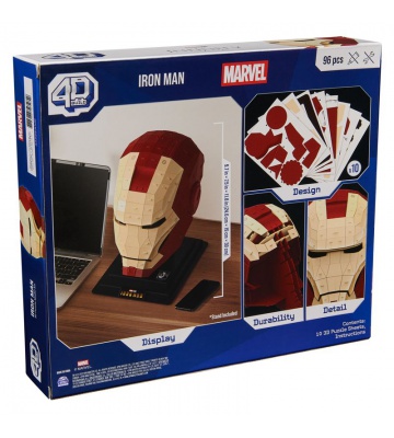 Puzzle Marvel Iron Man helma 3D