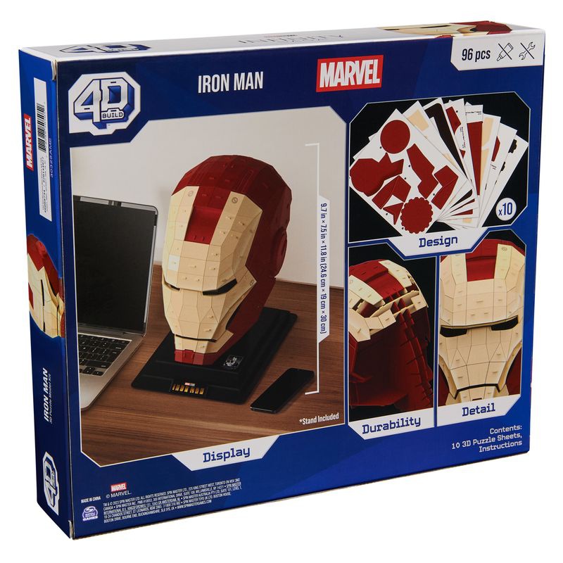Puzzle Marvel Iron Man helma 3D
